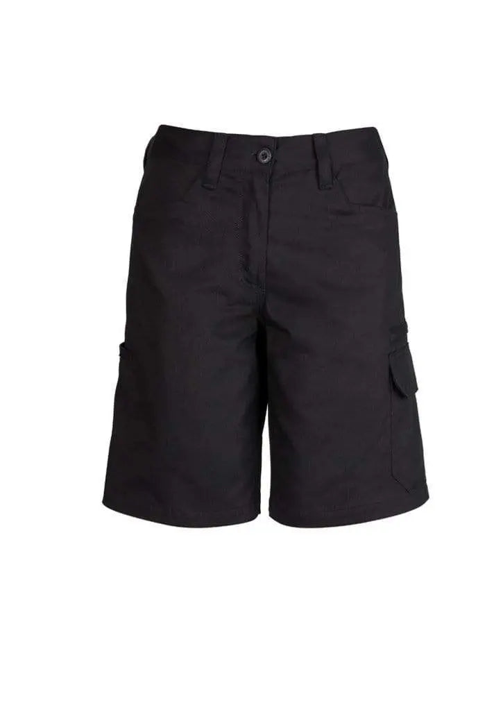 SYZMIK Women’s Plain Utility Shorts ZWL011 Work Wear Syzmik Black 8